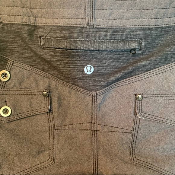 Lululemon Ride On Pants Black Fossil Grey 8 - Picture 11 of 12